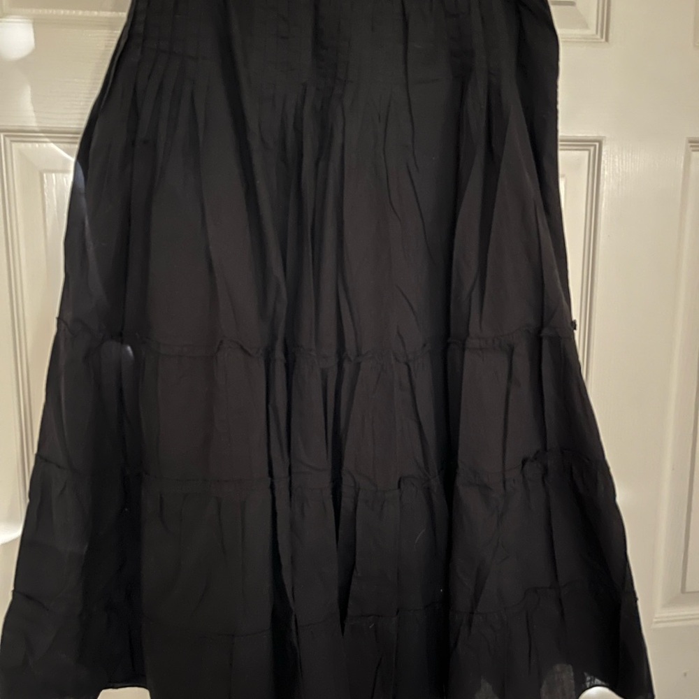 St. John's Bay Black Full Skirt